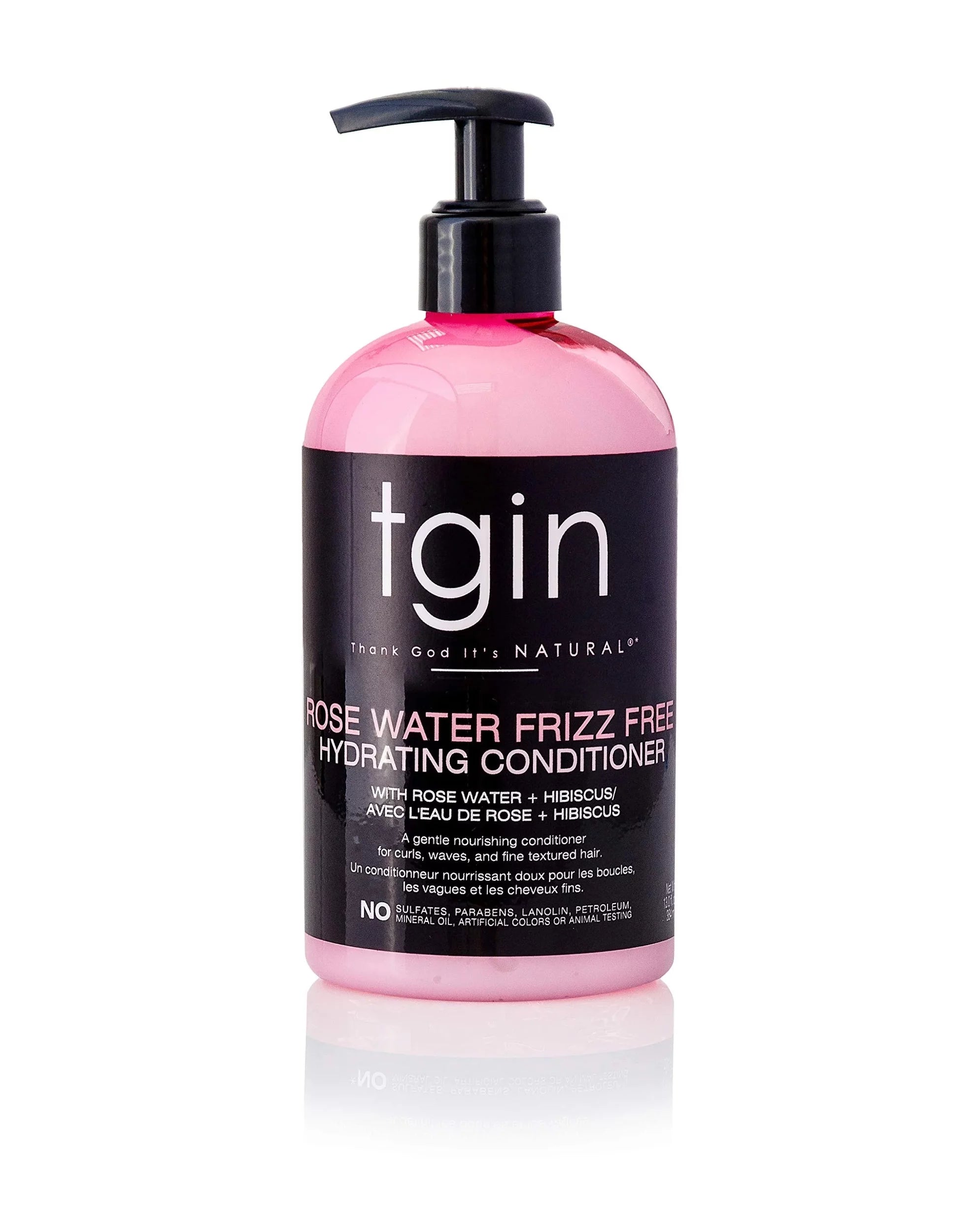 tgin Rose Water Frizz Free Hydrating Conditioner With Rose Water + ACAI Berry (384gr)