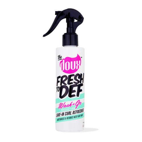 The Doux Fresh To DEF Wash +Go Leave-In Curl Refresher (236ML)