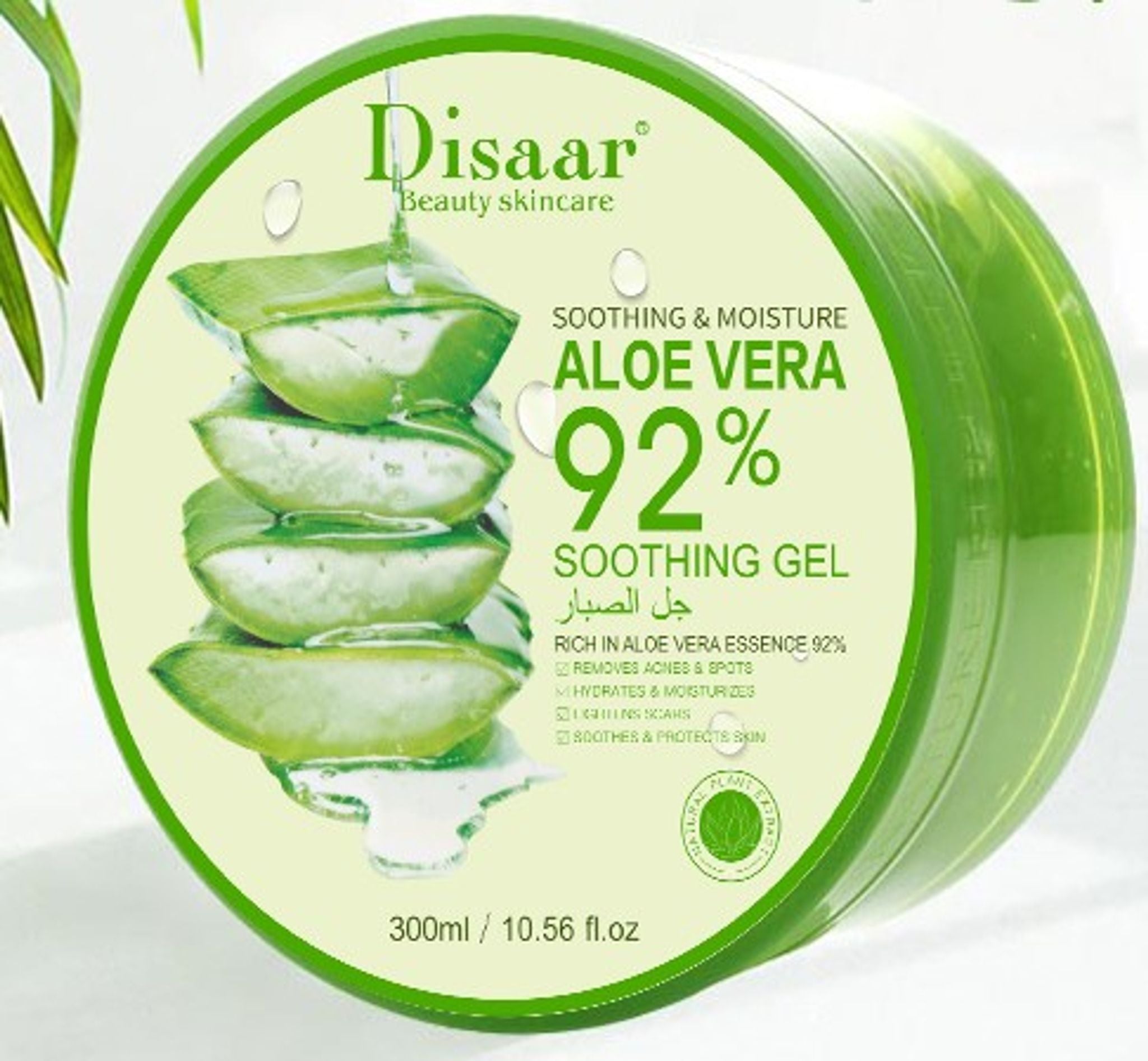 Disaar Aloe Vera 92% Soothing Gel (300ML)