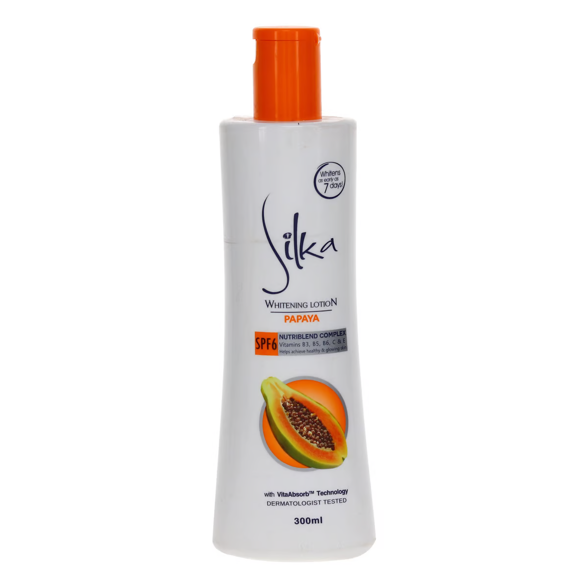 Silka Whitening Lotion Papaya SPF6